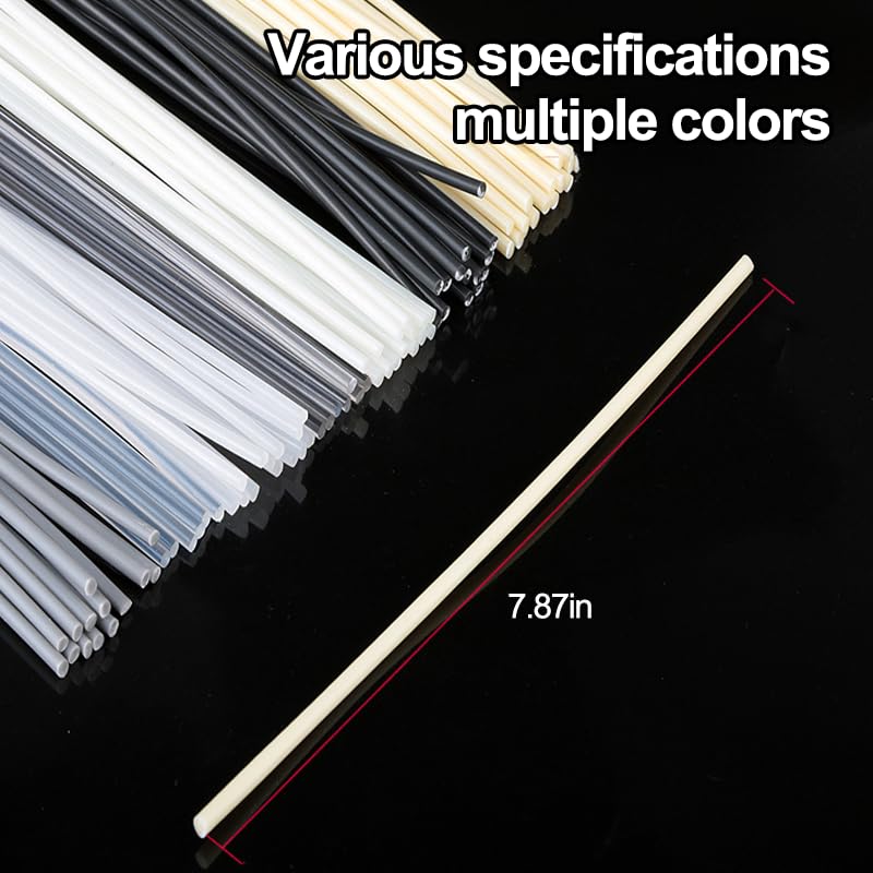 ABS PP PU PE PA PC TPO, Plastic, Welding Rods, 7 Types, Car Bumper Kayak Repair Kit