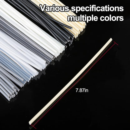 ABS PP PU PE PA PC TPO, Plastic, Welding Rods, 7 Types, Car Bumper Kayak Repair Kit