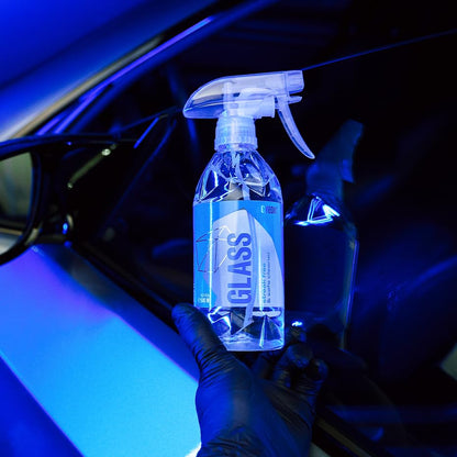 Gyeon Glass Streak Free Automotive Glass Cleaner Professional Grade Ammonia Free Tint Safe Removes Fingerprints Oil Film Interior Safe Enhances Clarity For Windows Windshield Mirror Screens - size: 4000 ml
