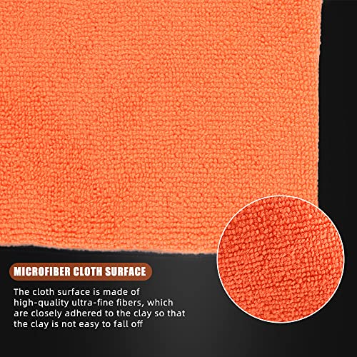 SPTA Clay Mitt, Medium Grade Clay Bar Infused Mitt, Synthetic Clay Glove, Car Detailing Glove Quickly Removes Debris,Embedded Contaminants,Tree Sap & Brake Dust from Your Paint,Glass,Wheels, & More - color: Clay Mitt